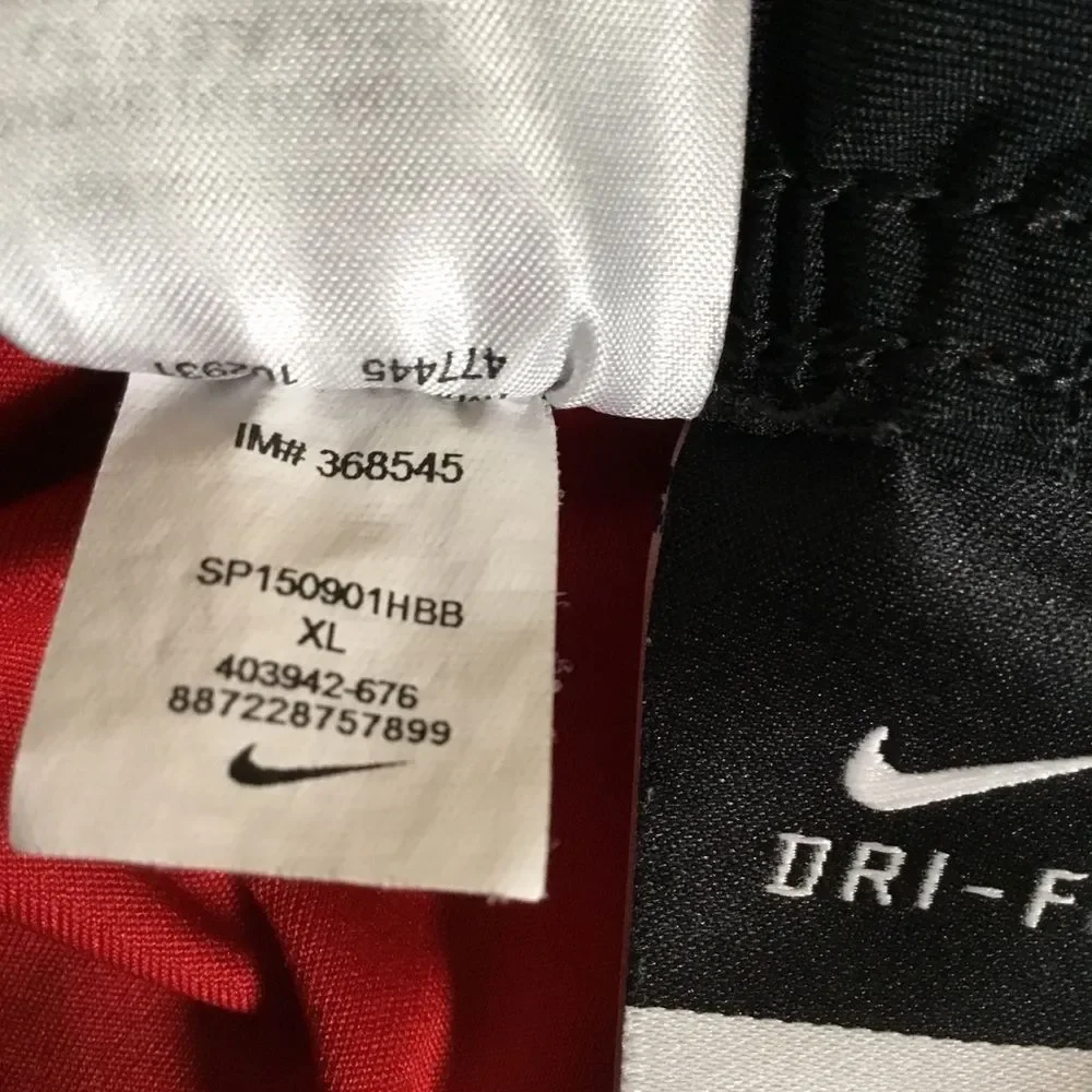 Nike basketball athletic shorts unisex size XL